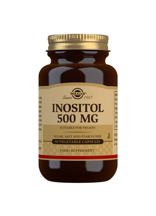 Enhance Well-being with Solgar Inositol 500 mg Capsules - %10 OFF this February 2025!