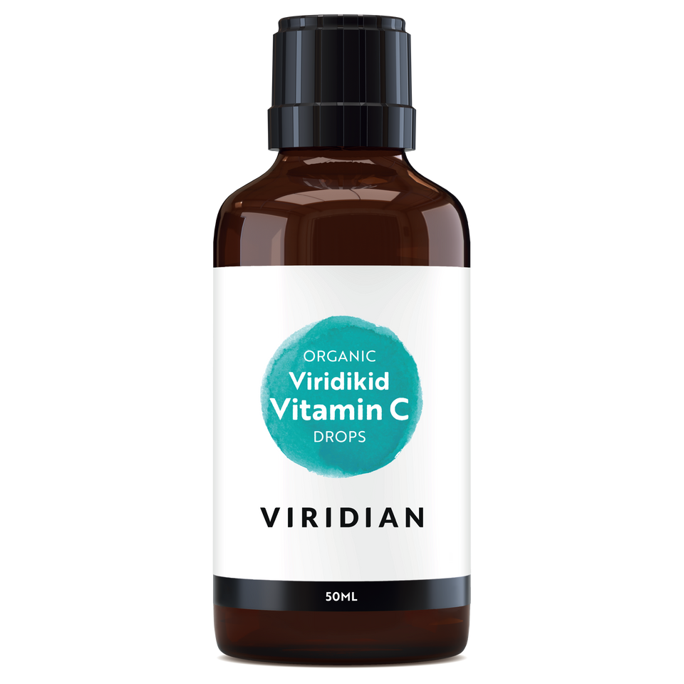 Viridian Organic Viridikid Vitamin C Drops 50ml