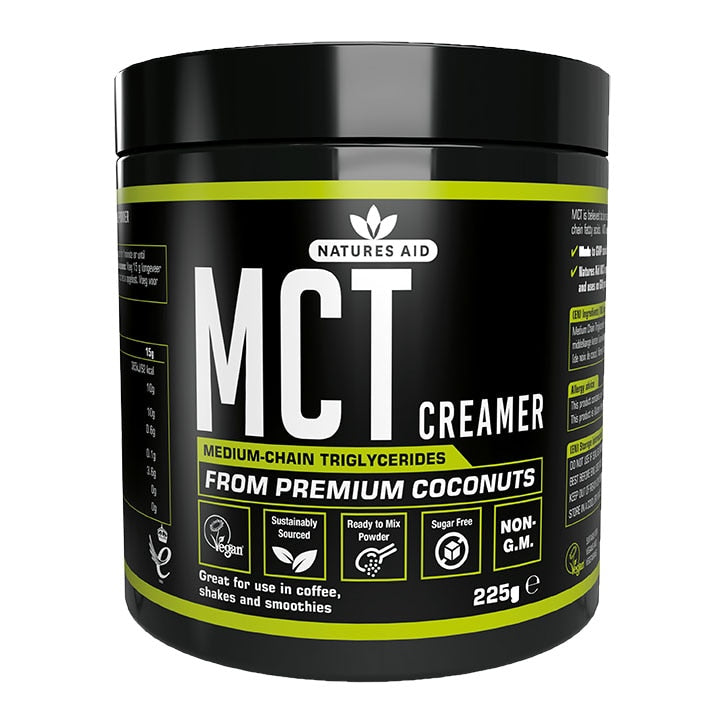 Natures Aid MCT Oil Coffee Creamer Powder 225g