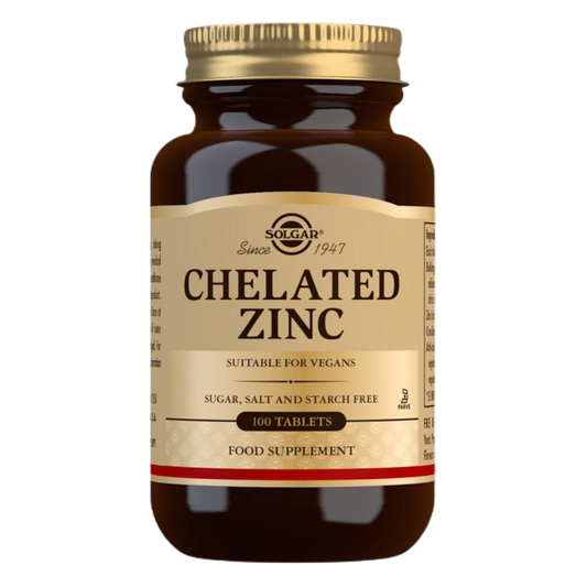 Solgar Chelated Zinc 100 tablets