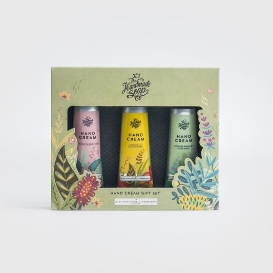 The Handmade Soap Co Hand Cream Gift Set Trio