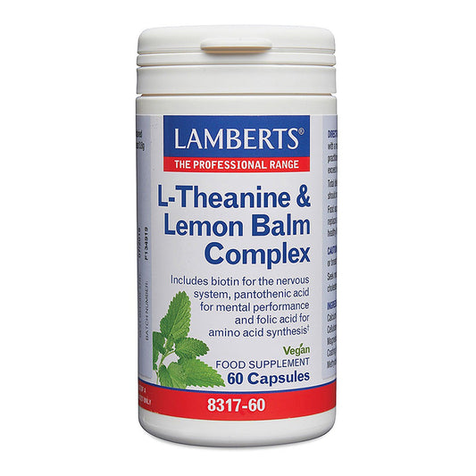 Lamberts L-Theanine & Lemon Balm Complex 60 capsules