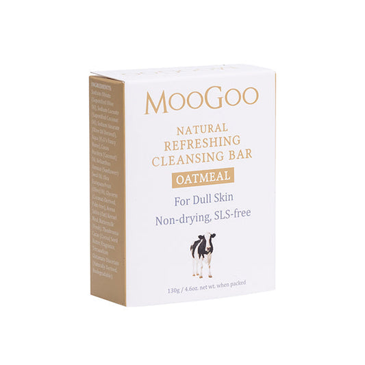 MooGoo Natural Refreshing Cleansing Bar Oatmeal 130g