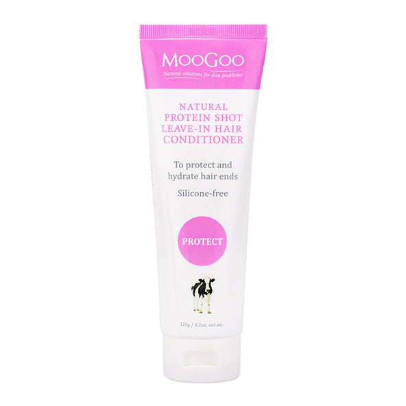 MooGoo Natural Protein Shot Leave-in Hair Conditioner 120g