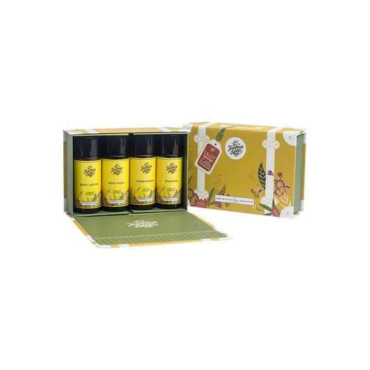 The Handmade Soap Co Travel Set Lemongrass & Cedarwood