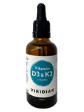 Viridian D3 & K2 90 Liquid 50ml