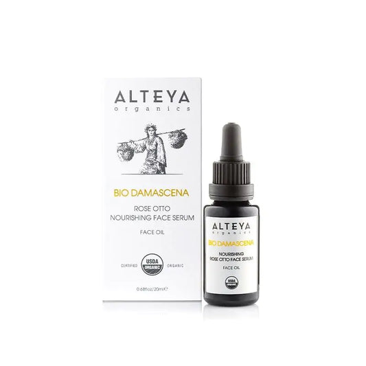 Alteya Organic Bio Damascena Rose Otto Nourishing Face Serum 20ml