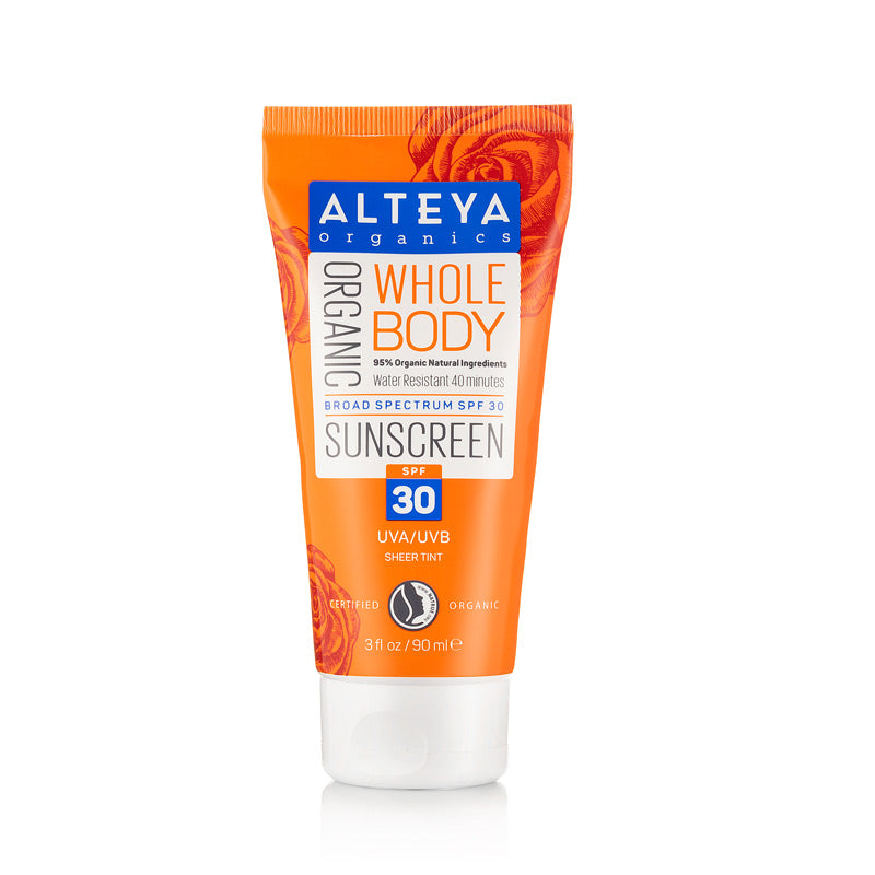 Alteya Organics Whole Body Sunscreen SPF30 90ml