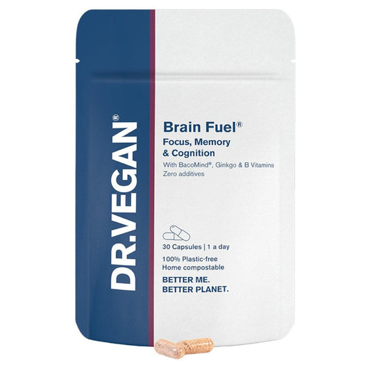 DR.VEGAN Brain Fuel for Memory & Focus - 30 Capsules