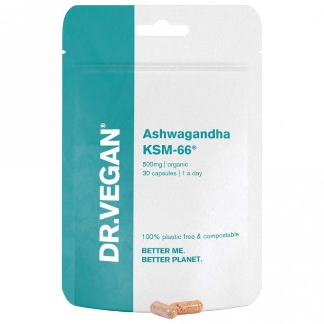 DR.VEGAN Ashwagandha KSM-66, 500mg, 30 caps