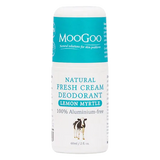 MooGoo Natural Fresh Cream Deodorant Lemon Myrtle 60ml