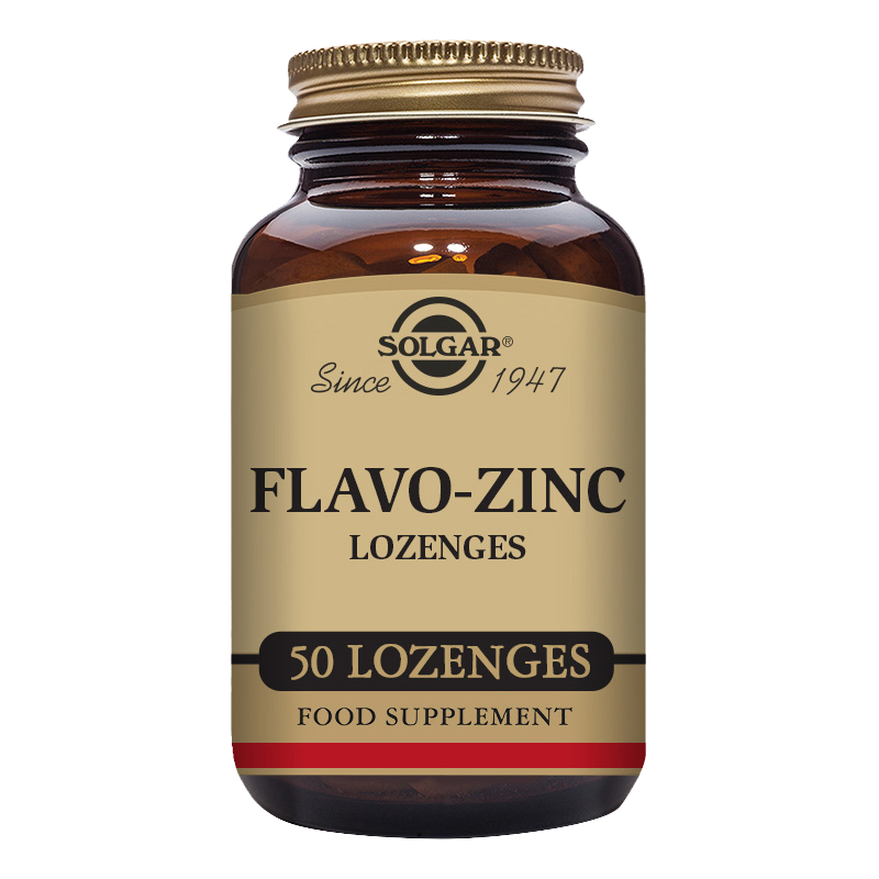 Solgar Flavo-Zinc Lozenges 50 lozenges