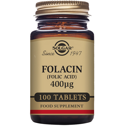 Solgar Folacin (Folic Acid) 400ug 100 tablets