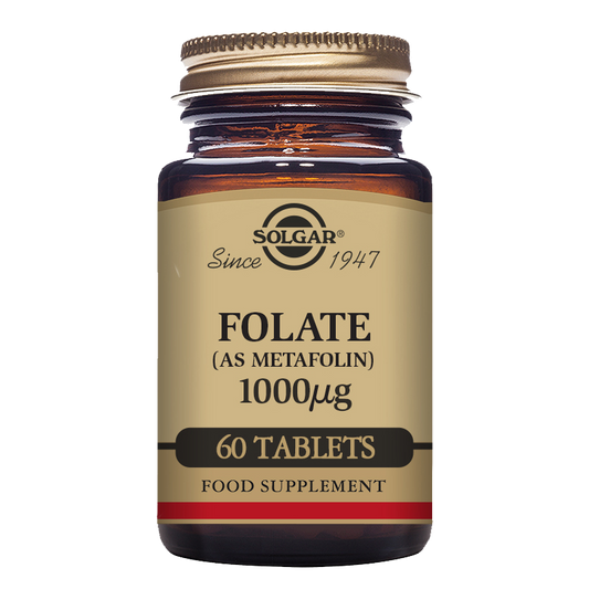 Solgar Folate as Metafolin 1000mg 60 tablets