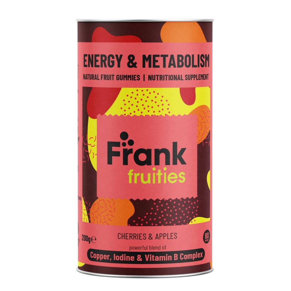 Frank Fruities Energy & Metabolism 80 Fruit Gummies