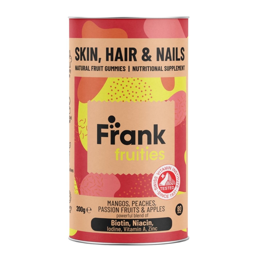 Frank Fruities Skin, Hair & Nails 80 Fruit Gummies