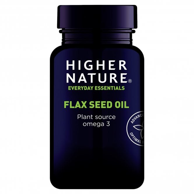 Higher Nature Flax Seed Oil 180 capsules