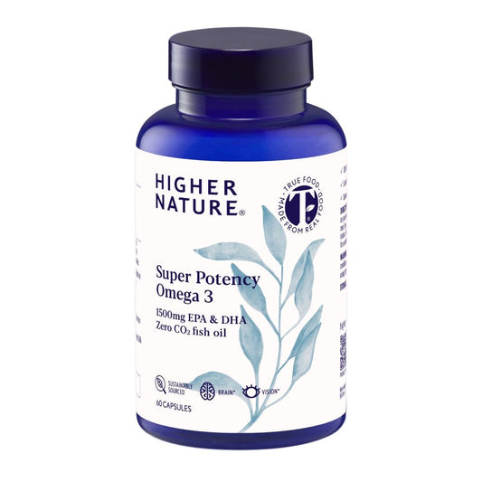 Higher Nature Super Potency Omega 3 60 capsules