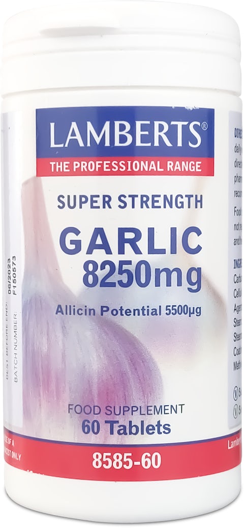 Lamberts Super Strength Garlic 8250mg 60 tablets