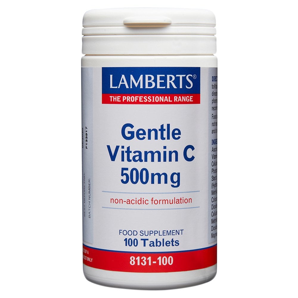 Lamberts Gentle Vitamin C 500mg 100 tablets