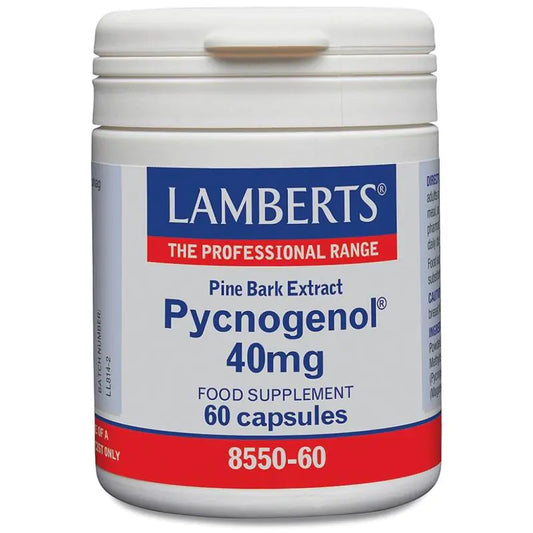 Lamberts Pine Bark Extract Pycnogenol 40mg 60 capsules