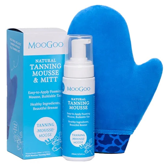 MooGoo Natural Tanning Mousse & Mitt