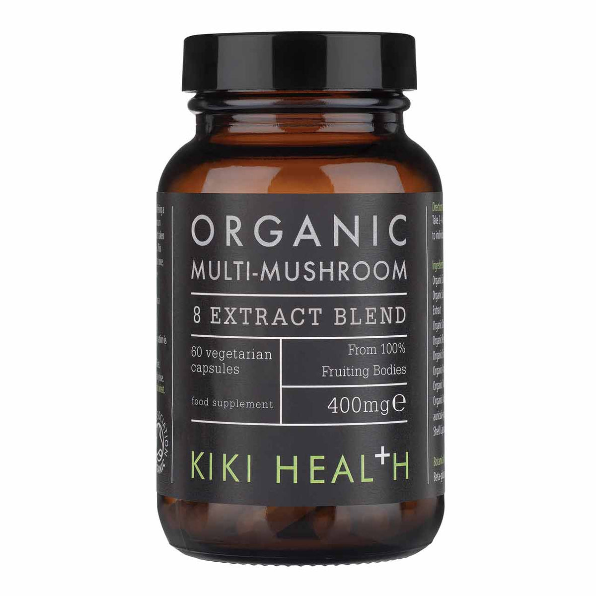 Kiki Health Organic Multi-Mushroom 8 Blend 60 vegicaps