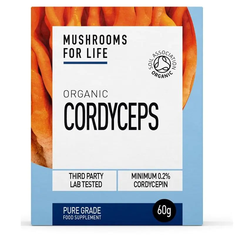 Mushrooms For Life Organic Cordyceps Perform Extract Powder 60g