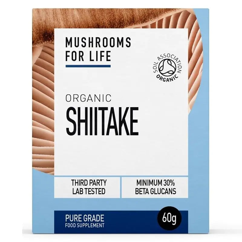 Mushrooms for Life Organic Shitake Extract Powder 60g