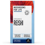 Mushrooms for Life Organic Reishi 60 capsules