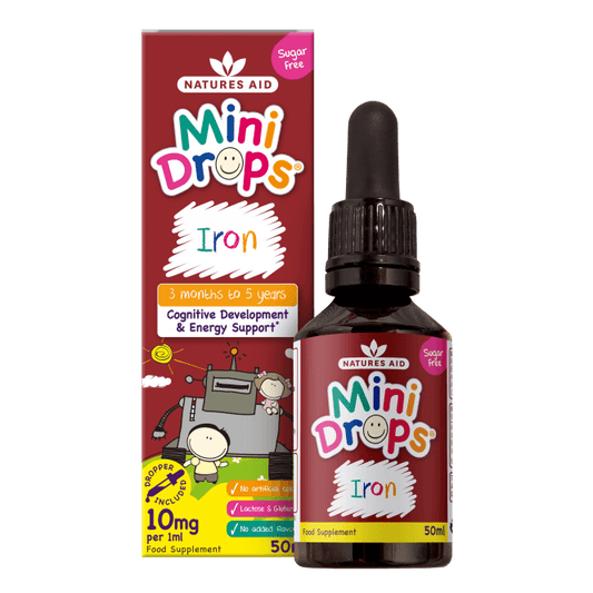 Natures Aid Mini Drops Iron 50ml