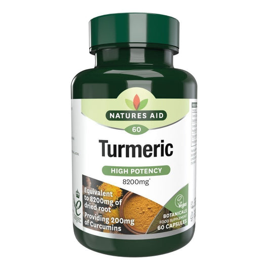 Natures Aid Turmeric 8200mg (60)