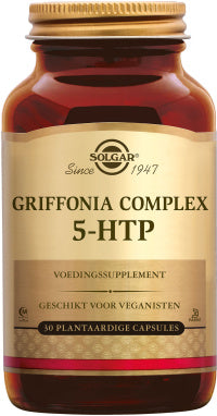 SOLGAR Griffonia 5HTP L-5-Hydroxytryptophan 30 Vegetable Capsules