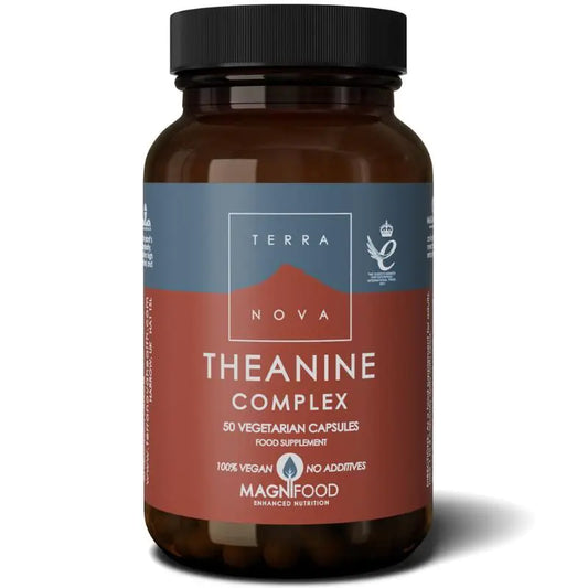 Terranova Theanine 100mg Complex 50 Capsules