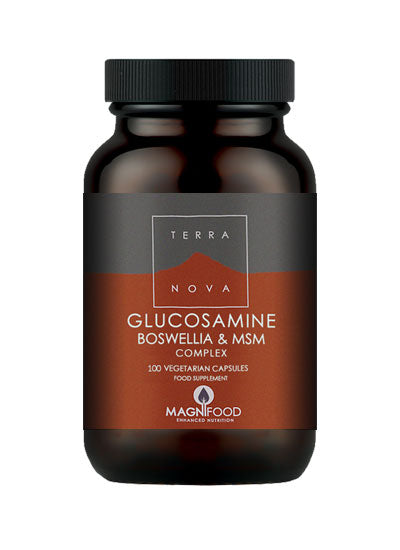 Terranova Glucosamine, Boswellia & MSM Complex 100 capsules