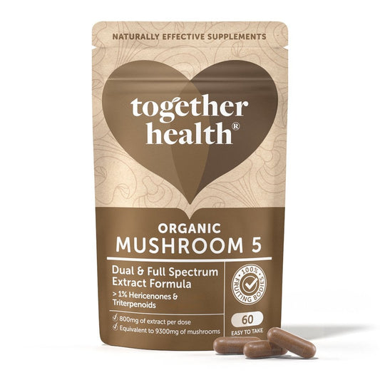 Together Health Organic Mushroom 5 60 capsules