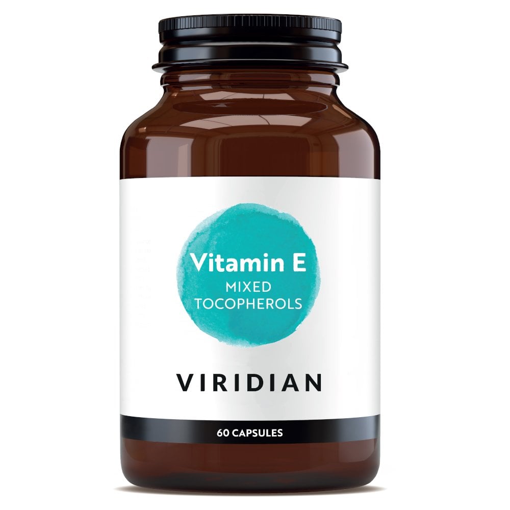 Viridian Vitamin E Mixed Tocopherols 60 capsules