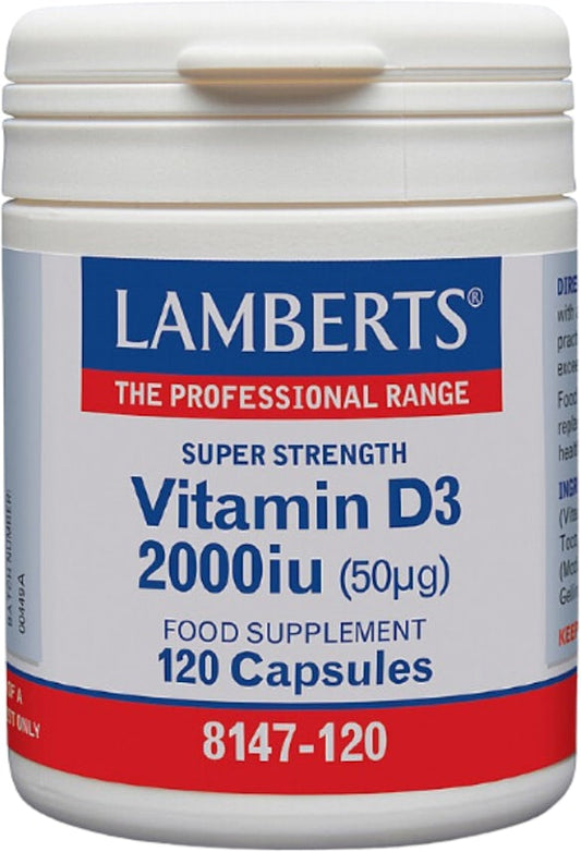 Lamberts Vitamin D3 2000iu 120 capsules