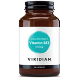 Viridian High Potency Vitamin B12 60 Caps - Your Health Store