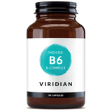 Viridian HIGH SIX Vitamin B6 with B-Complex - 90 Veg Caps - Your Health Store
