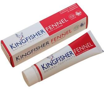 Kingfisher Fennel Toothpaste with Flouride - Your Health Store