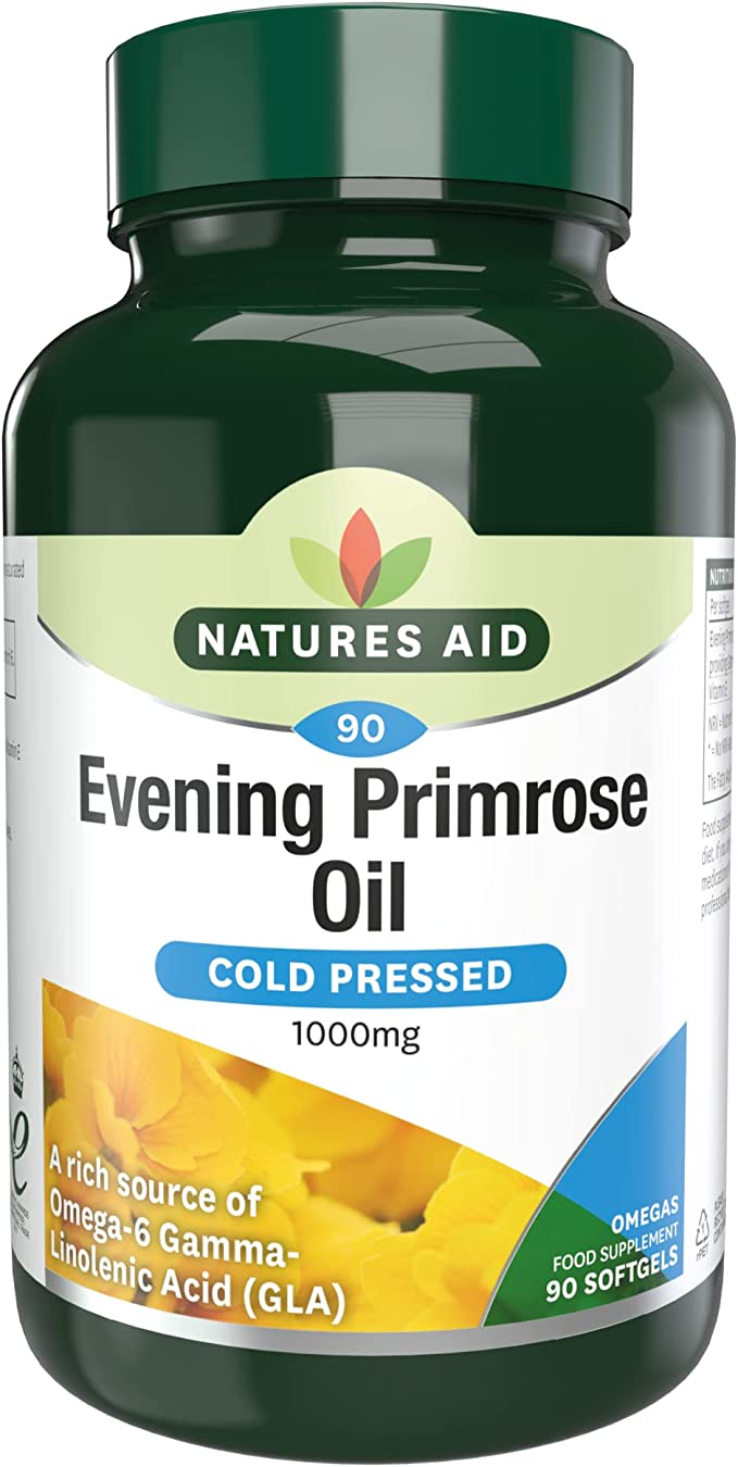 Natures Aid Evening Primrose Oil 1000mg 90 softgels