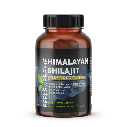 Feel Supreme Himalayan Shilajit 400mg Capsules 60