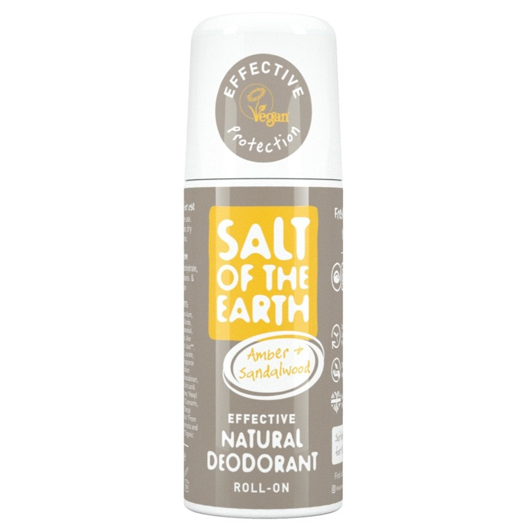 Salt of the Earth Amber & Sandalwood Roll On Deodorant