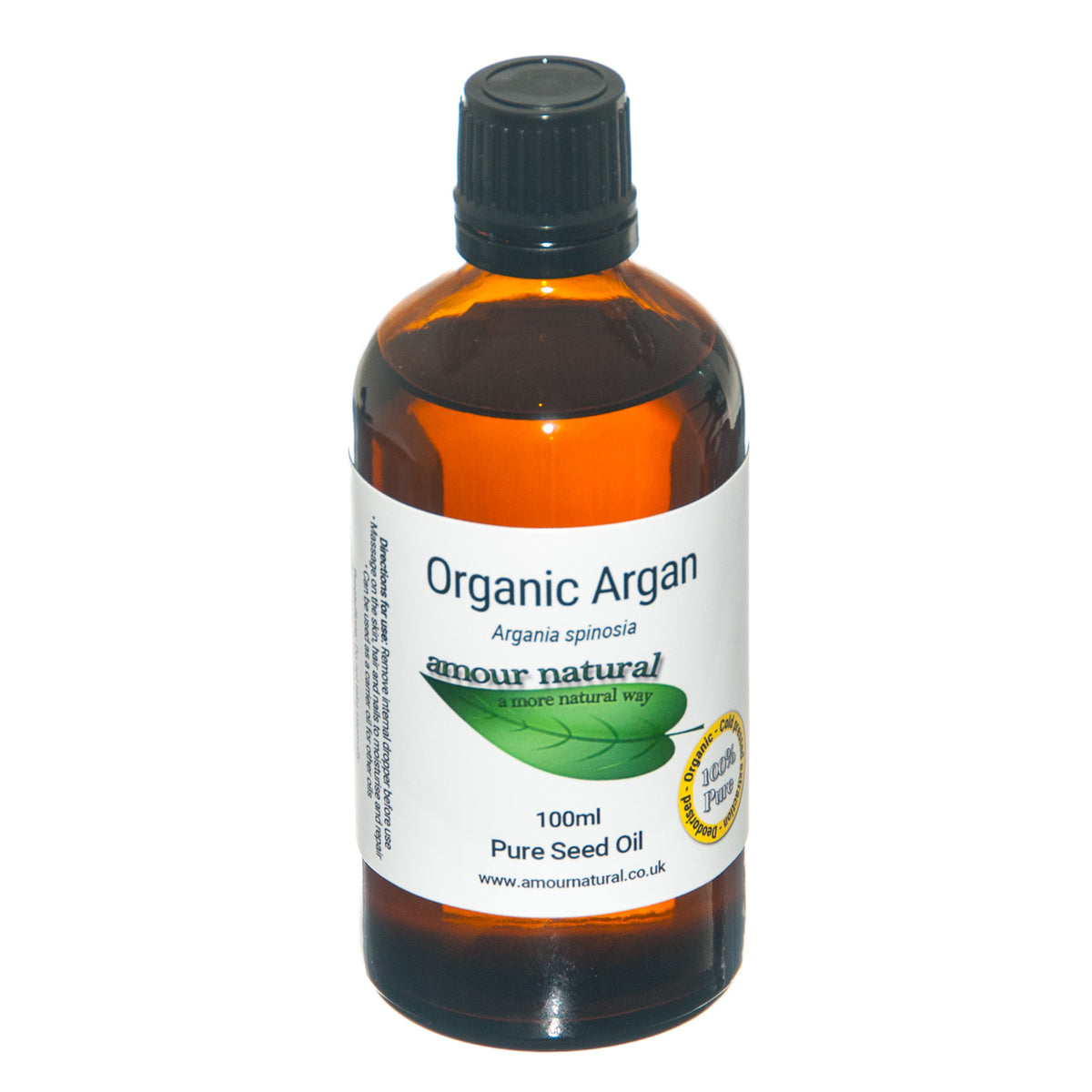 Amour Natural Organic Argan Carrier Oil 100ml