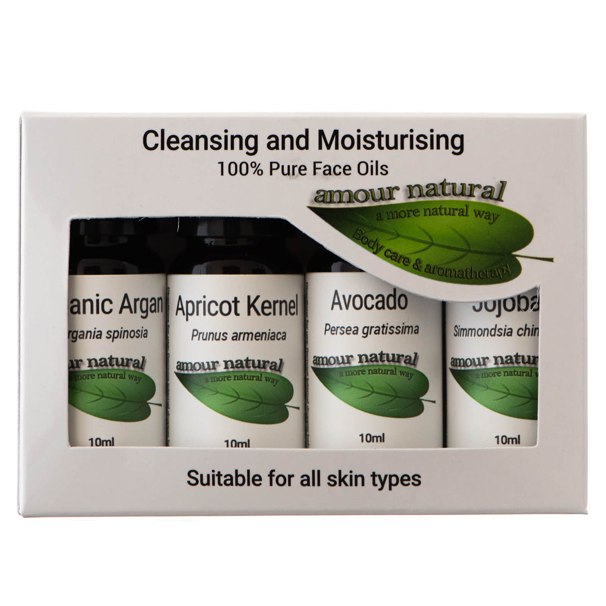 Amour Natural Cleansing and Moisturising Face Oils