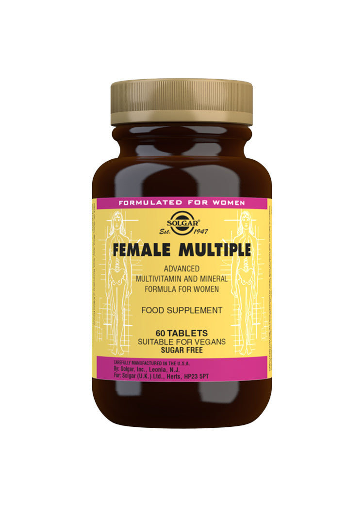 Solgar Female Multiple 60 Tablets Vitamins