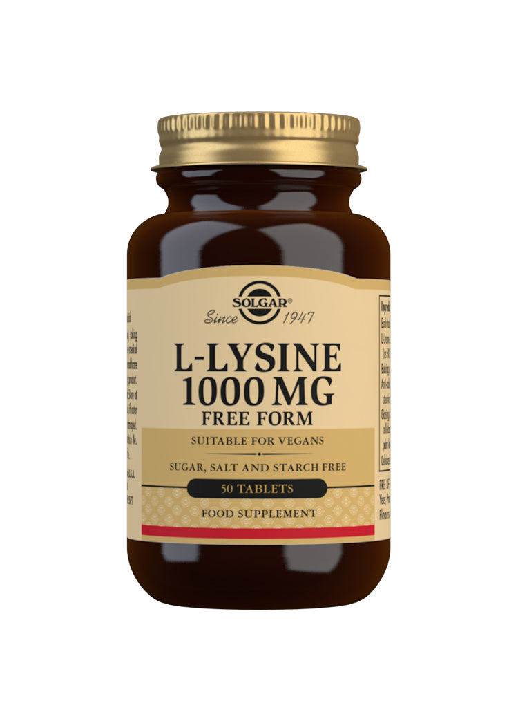 Solgar L-Lysine 1000Mg 50