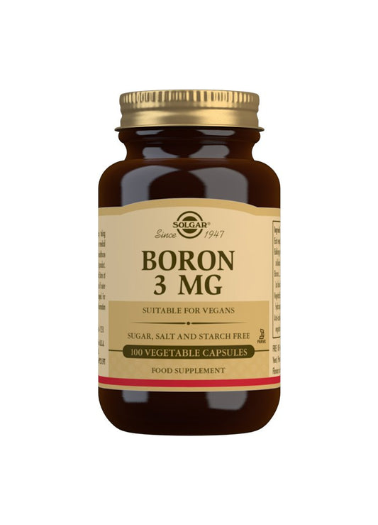 Solgar Boron 100 Veg Caps Supplements