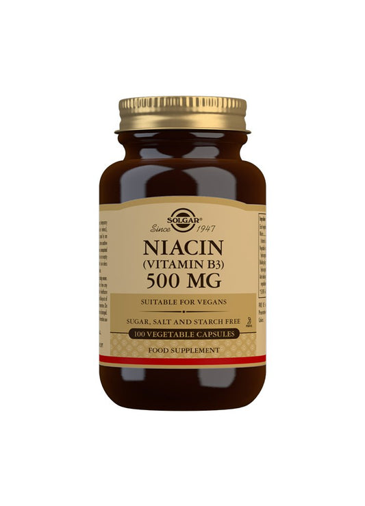 Solgar Niacin Vitamin B3 - Your Health Store